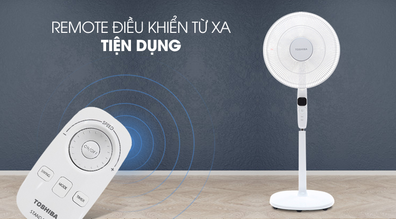 Quạt đứng Toshiba 9 cánh F-LSD10(W)VN 30W