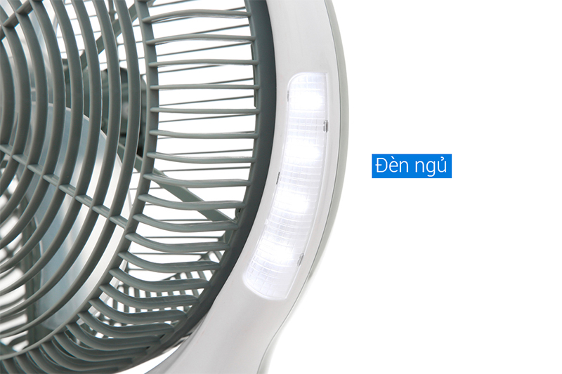 Quạt sạc Delites QS001 - đèn ngủ