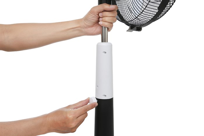 Quạt đứng Asia 4 cánh D16026-DV0 55W Màu Đen