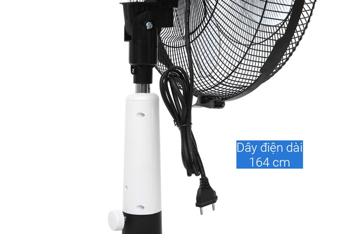 Quạt đứng Asia 4 cánh D16026-DV0 55W Màu Đen