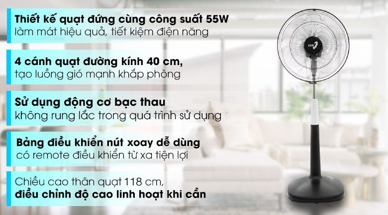 Quạt đứng Asia D16022-DV0