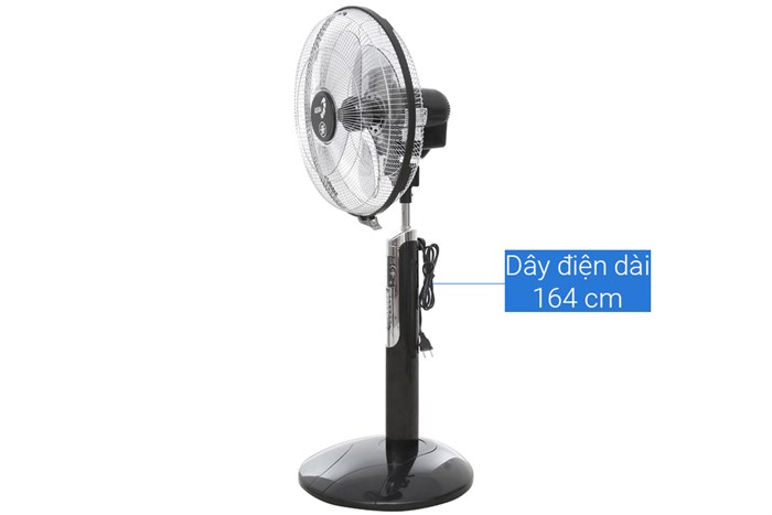 Quạt đứng Asia D16024 Màu Đen