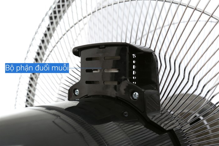 Quạt đứng Asia D16024 Màu Đen
