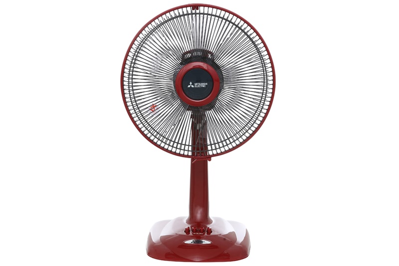 Màu đỏ đậm nổi bật, ấn tượng - Quạt bàn Mitsubishi D12-GV CY-RD đỏ đậm Màu đỏ đậm nổi bật, ấn tượng - Quạt bàn Mitsubishi D12-GV CY-RD đỏ đậm