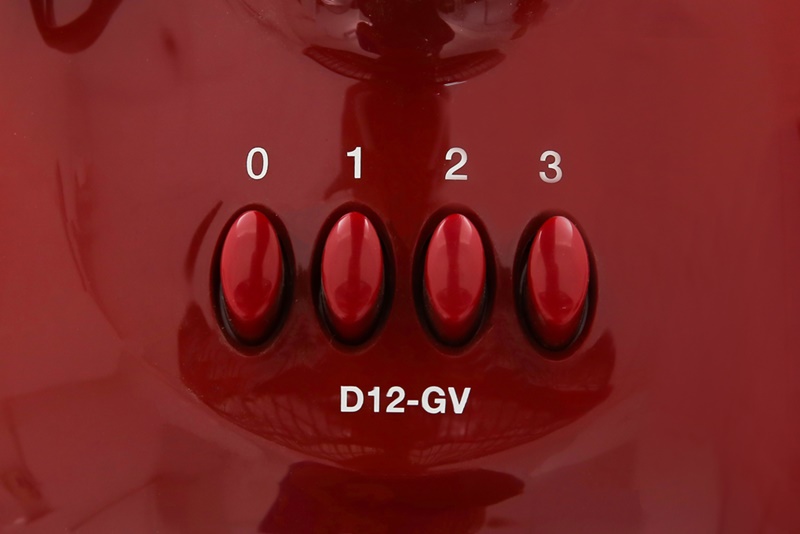 Quạt thiết lập 3 tốc độ gió từ nhẹ đến mạnh - Quạt bàn Mitsubishi D12-GV CY-RD đỏ đậm Quạt thiết lập 3 tốc độ gió từ nhẹ đến mạnh - Quạt bàn Mitsubishi D12-GV CY-RD đỏ đậm