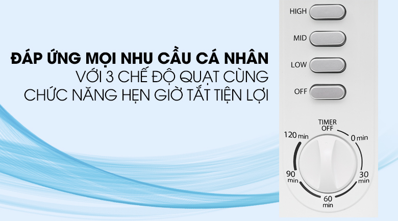 Quạt đứng Toshiba 5 cánh F-LSA10(W)VN 50W