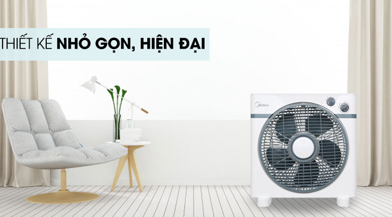 Quạt hộp Midea 5 cánh KYT30-15A 40W