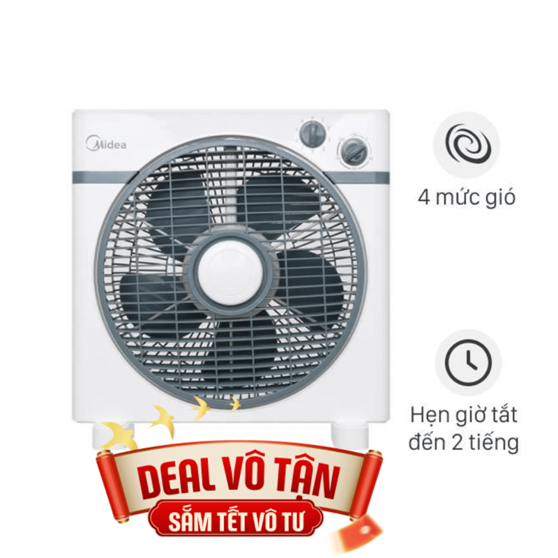 Quạt hộp Midea 5 cánh KYT30-15A 40W