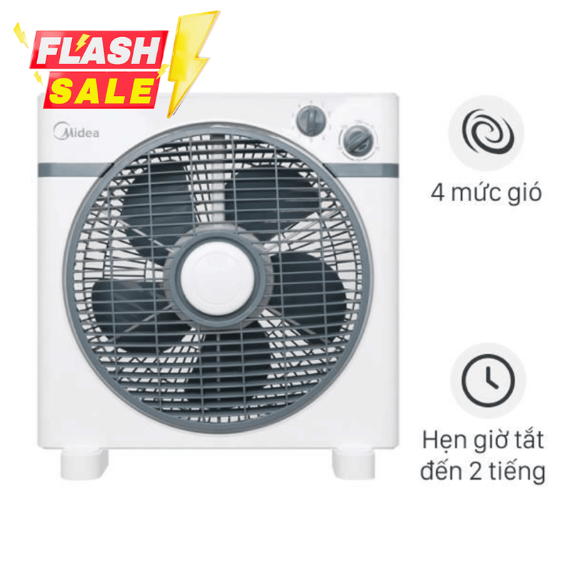 Quạt hộp Midea  5 cánh KYT30-15A 40W