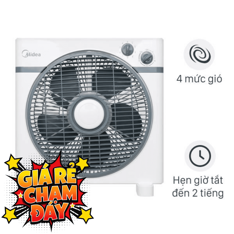 Quạt hộp Midea  5 cánh KYT30-15A 40W