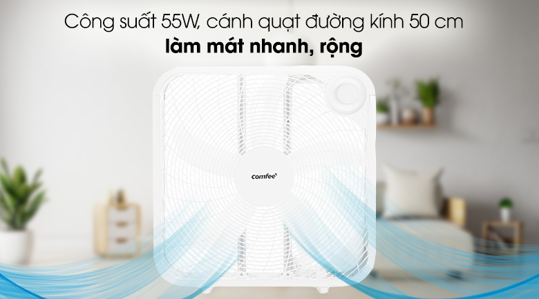 Quạt hộp Comfee CF-BF5016VH - Làm mát hiệu quả