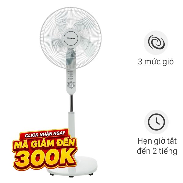 Quạt đứng Toshiba  5 cánh F-LSA10(H)VN 50W