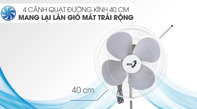 Cánh quạt - Quạt đứng Asia D16026-XV0 Xám