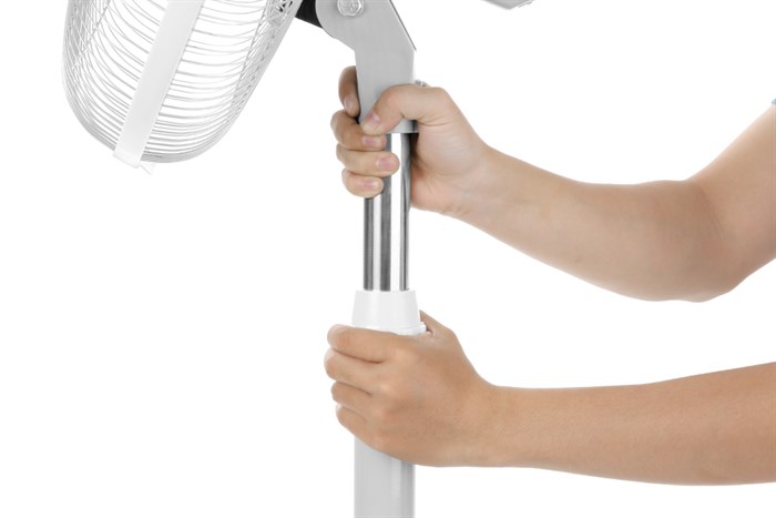 Quạt đứng Asia 5 cánh D18004-XV1 55W Màu Xám