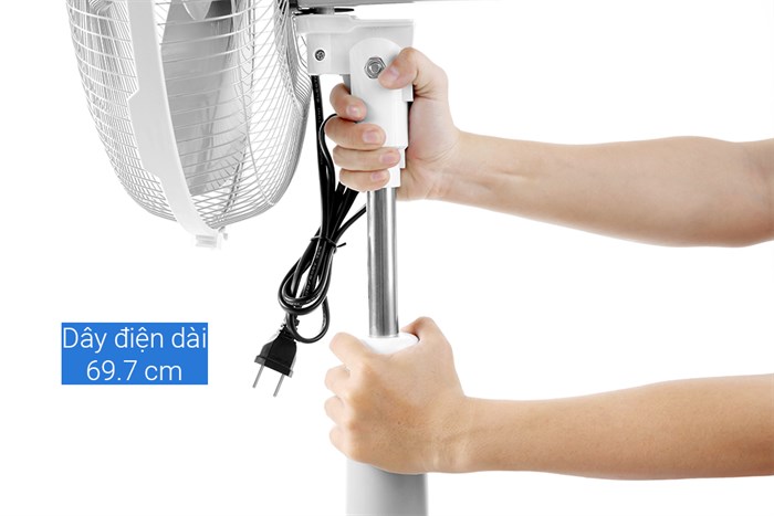 Quạt lửng Asia A16021-XV0 Màu Xám