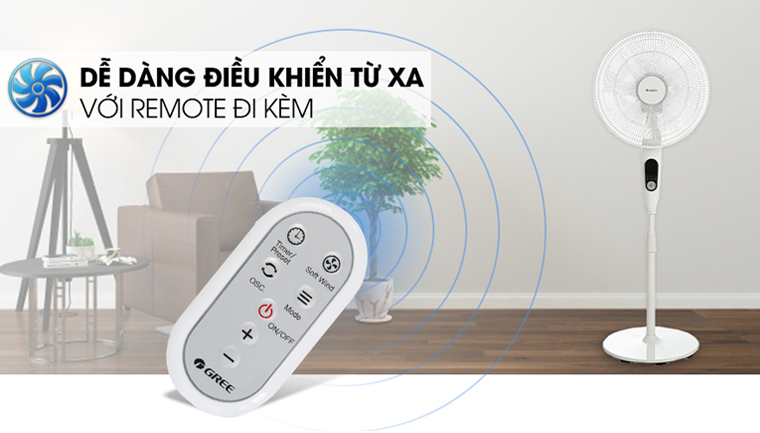 điều khiển từ xa tiện lợi