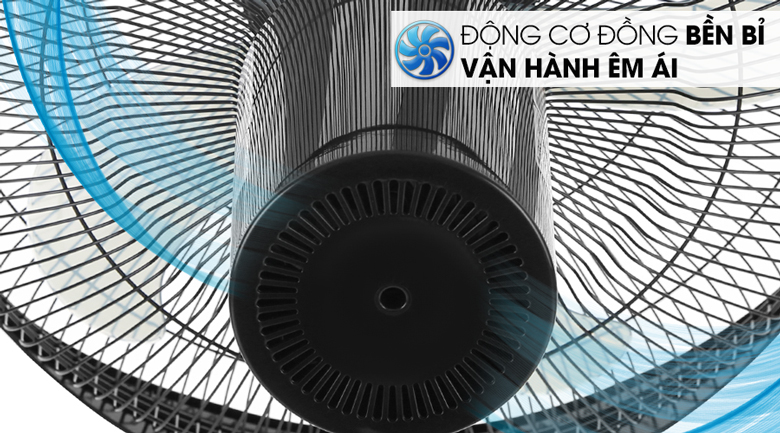Hoạt động bền bỉ - Quạt đứng Gree FDWK-40X67Bh5 Đen