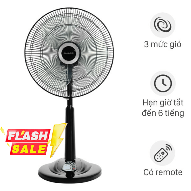 Quạt lửng Sharp  3 cánh PJ-L40RV-DG 50W