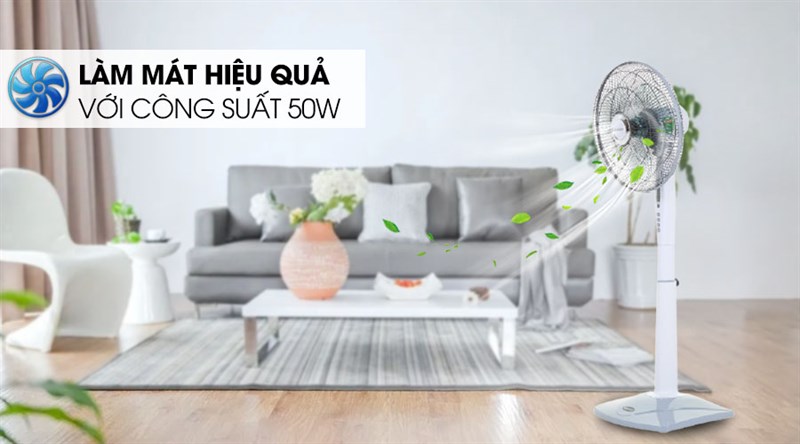 Quạt đứng Sharp PJ-S40RV-LG