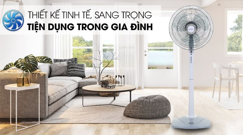 Quạt đứng Sharp PJ-S40RV-LG