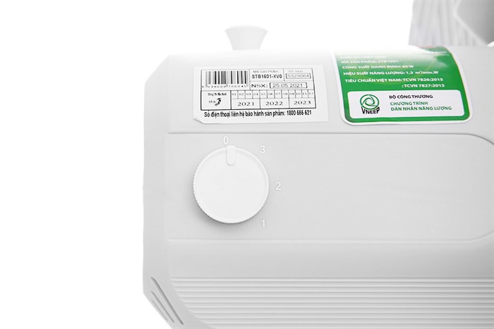 Quạt sàn Asia 6 cánh STB1601-XV0 80W Màu Xám