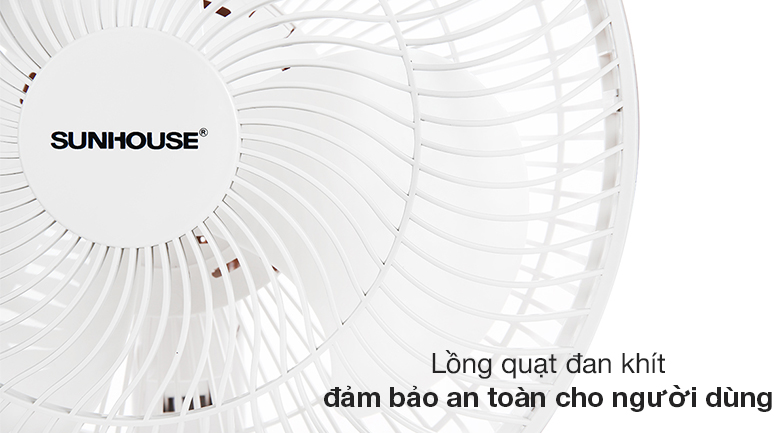 Lồng quạt - Quạt sạc điện Sunhouse SHD7115