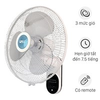 Quạt treo tường AC 3 cánh AWF02A163 55W