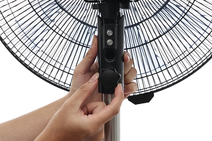 Quạt đứng AC 18 cánh DC inverter AIS01D1818 65W Màu Đen