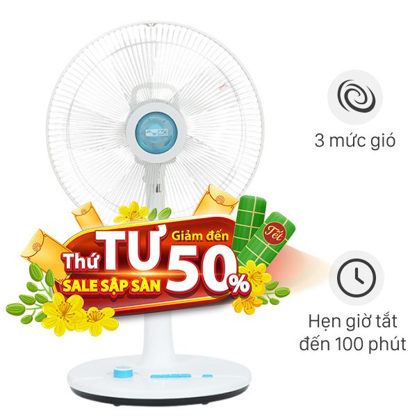 Quạt lửng AC  5 cánh ALF02A145 50W