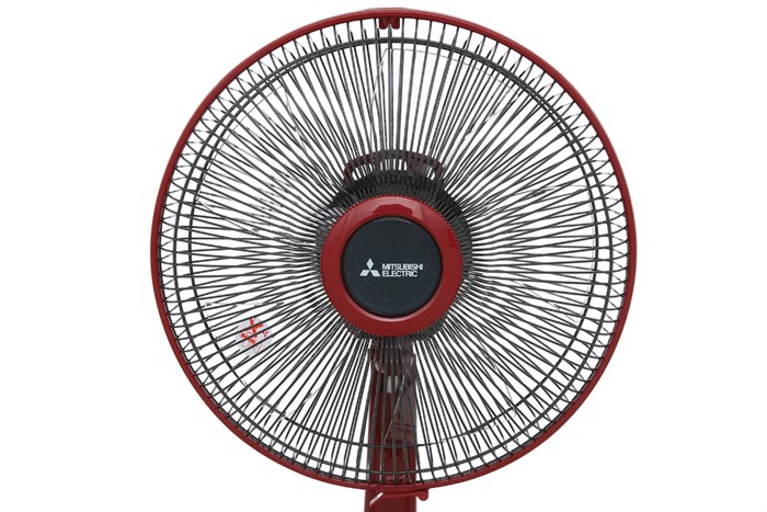 Quạt bàn Mitsubishi Electric 5 cánh D12-GA CY-RD 37W Màu Đỏ