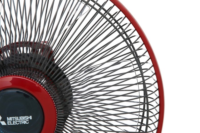 Quạt bàn Mitsubishi Electric 5 cánh D12-GA CY-RD 37W Màu Đỏ