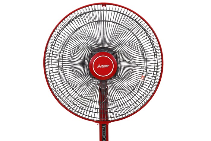 Quạt đứng Mitsubishi Electric 3 cánh LV16S-RA CY-RD 47W Màu Đỏ