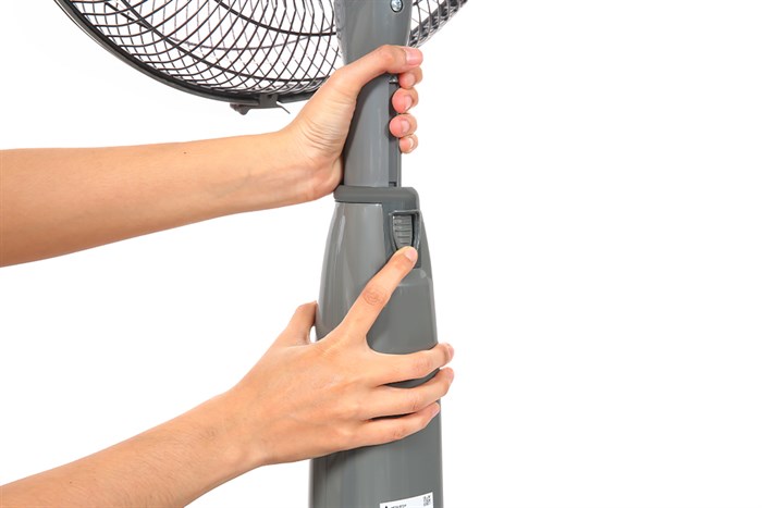 Quạt lửng Mitsubishi Electric 3 cánh R16-GA CY-GY 45W Màu Xám