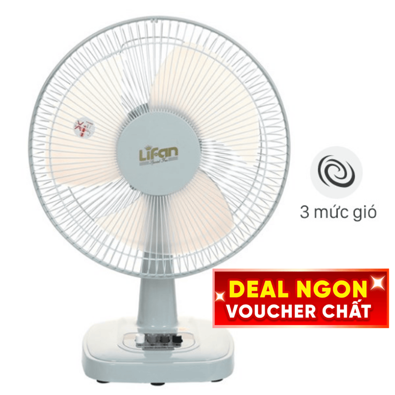 Quạt bàn Lifan  3 cánh B-212 35W