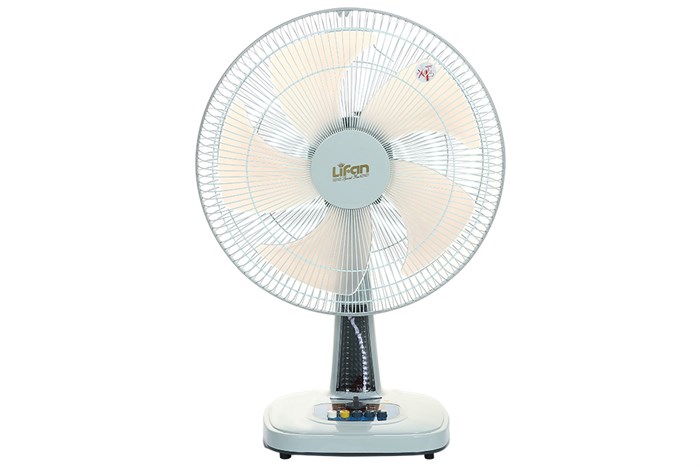 Quạt bàn Lifan 5 cánh B-398 45W Màu Xám