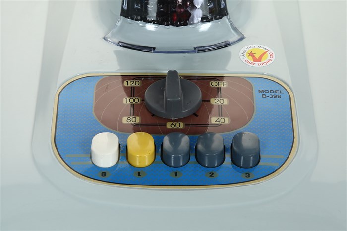 Quạt bàn Lifan 5 cánh B-398 45W Màu Xám