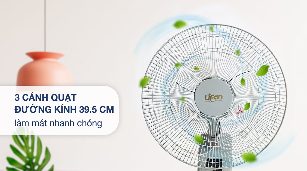 Quạt treo tường Lifan 3 cánh TE-1688 50W