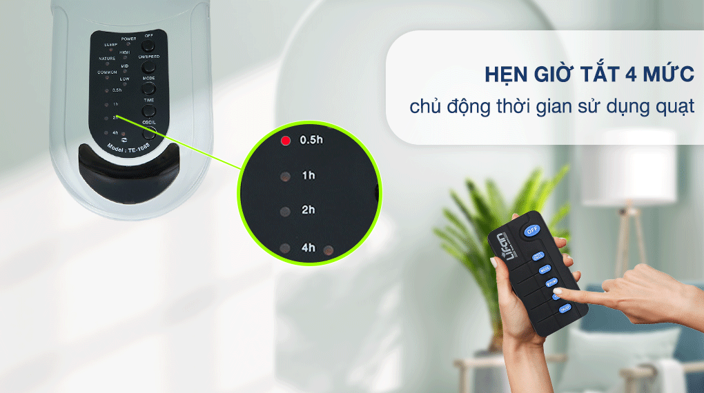 Quạt treo tường Lifan 3 cánh TE-1688 50W