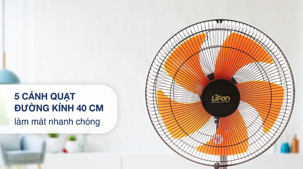 Quạt đứng Lifan 5 cánh Đ-616 45W