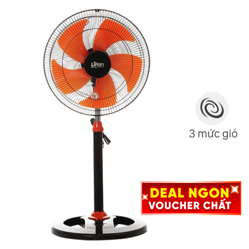 Quạt đứng Lifan  5 cánh Đ-616 45W