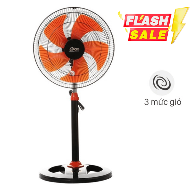 Quạt đứng Lifan  5 cánh Đ-616 45W