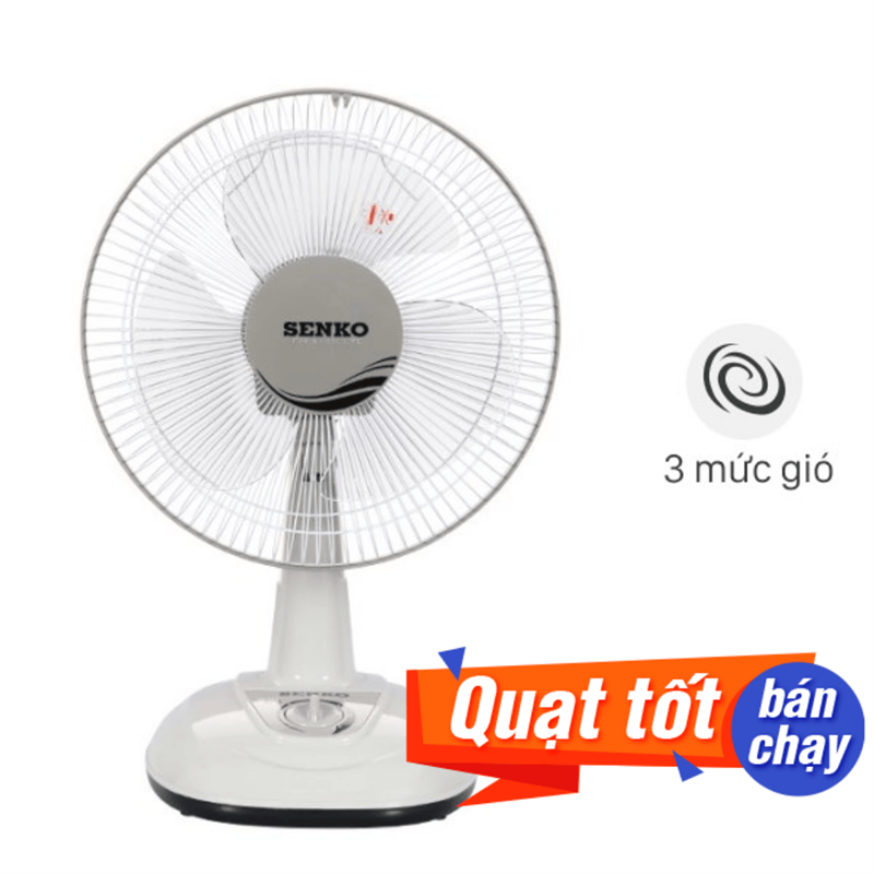 Quạt bàn Senko  3 cánh B1213 40W