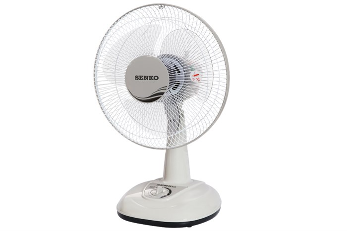 Quạt bàn Senko 3 cánh B1213 40W Màu Nâu nhạt