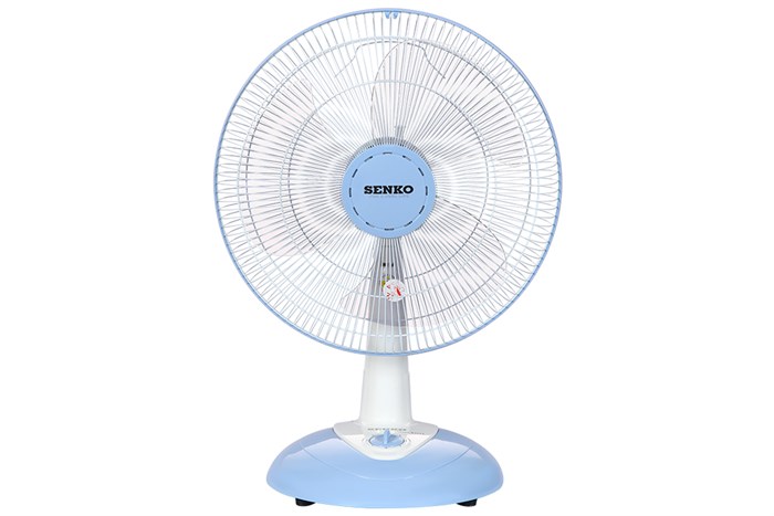 Quạt bàn Senko 3 cánh B1612 47W Màu Xanh Dương