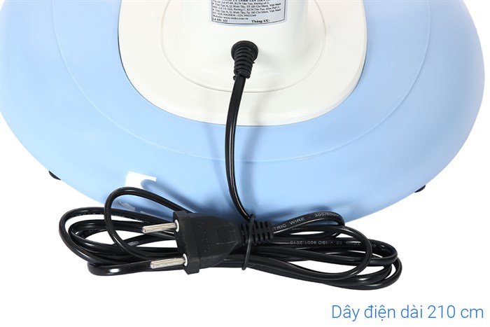 Quạt bàn Senko 3 cánh B1612 47W Màu Xanh Dương