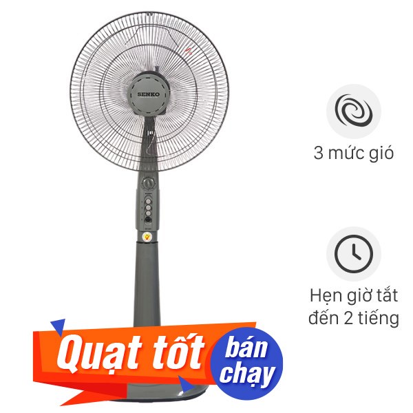 Quạt đứng Senko  3 cánh DH1600 47W