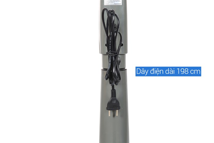 Quạt đứng Senko 3 cánh DH1600 47W Màu Xám