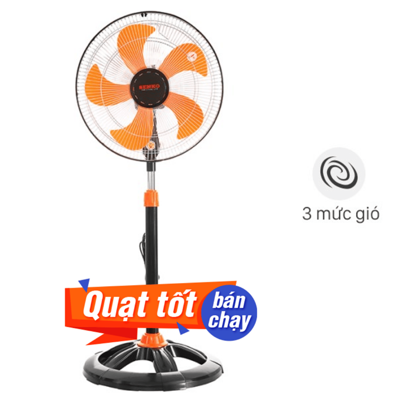 Quạt đứng Senko  5 cánh DTS1609 60W