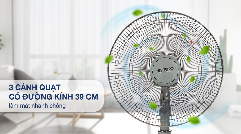 Quạt lửng Senko 3 cánh L1638 47W