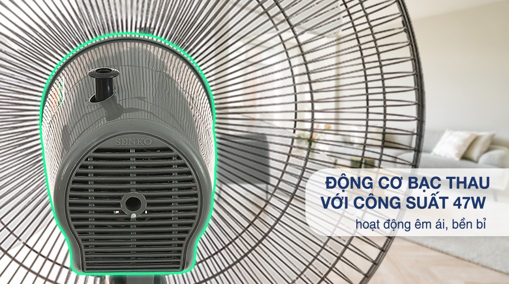 Quạt lửng Senko 3 cánh L1638 47W